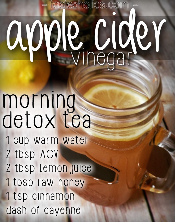 Apple Cider Vinegar Drink, Keto Morning Detox Tea [VIDEO]