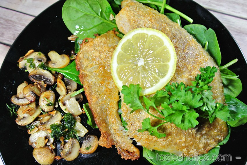 Parm Crusted Tilapia