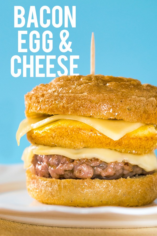 Keto Sausage Egg and Cheese Breakfast Sandwiches • Low Carb Nomad