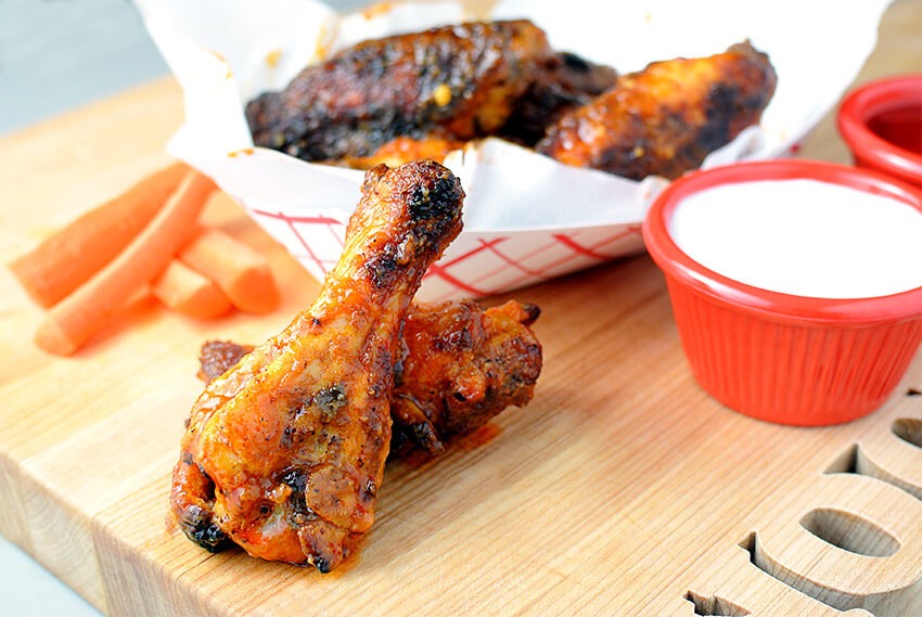 Low Carb Baked Buffalo Wings