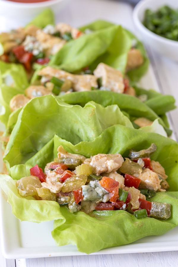 Buffalo Chicken Wraps