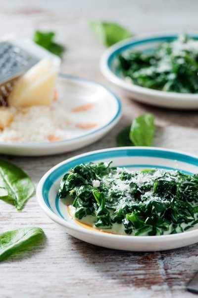 Creamed Spinach With Parmesan Keto Recipe Tasteaholics