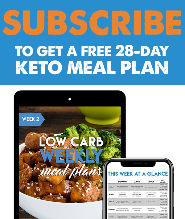 Subscribe today to get our free keto mealplanning ebooks